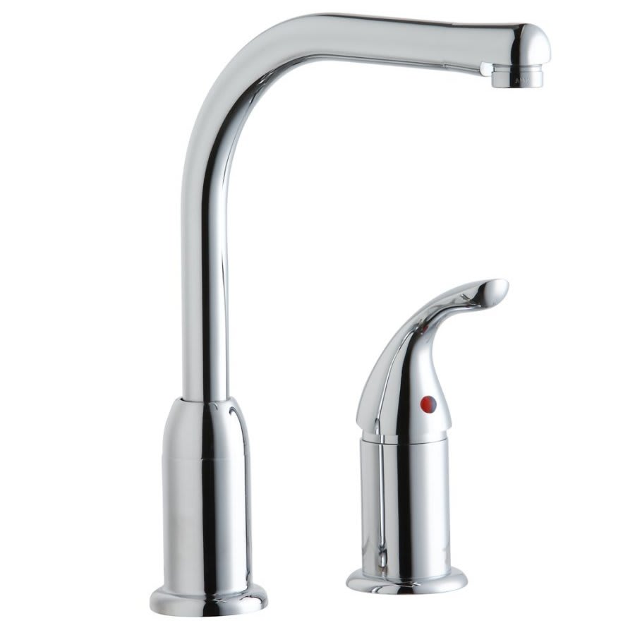 Everyday Kitchen Faucet, Deck Mount, ADA, 1 Lever Handle, 2-Hole, Polished Chrome