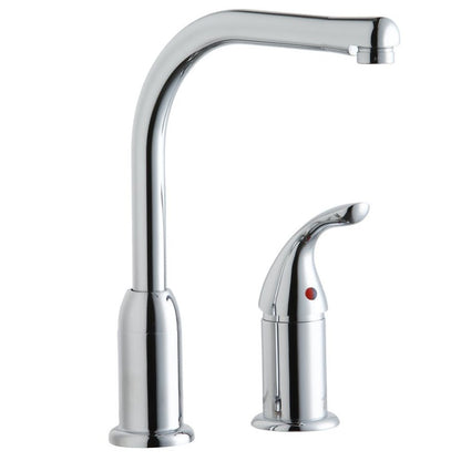 Everyday Kitchen Faucet, Deck Mount, ADA, 1 Lever Handle, 2-Hole, Polished Chrome