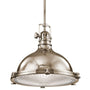 Hatteras Bay Single Light 18" Wide Pendant Light with Fresnel Lens