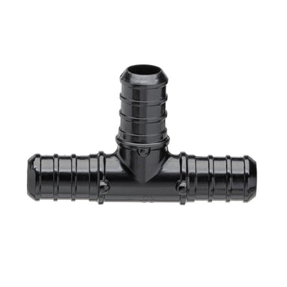 QickSert CR® Tee, 1/2 in, Crimp PEX, Poly