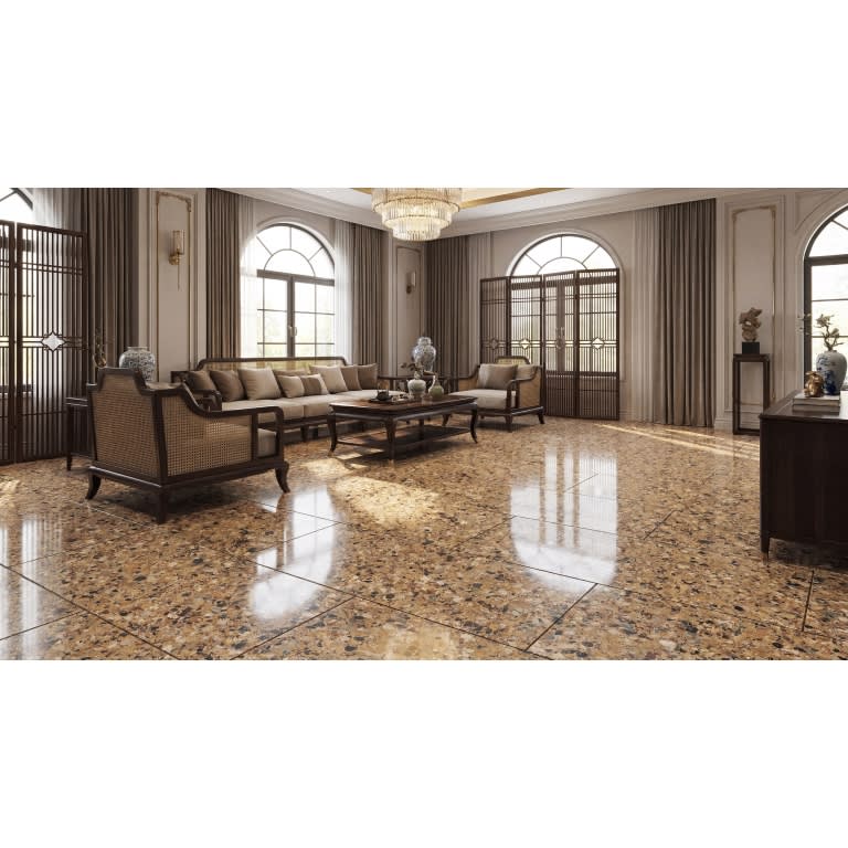 MILZETTI PEBBLE AMBER PL 24X47