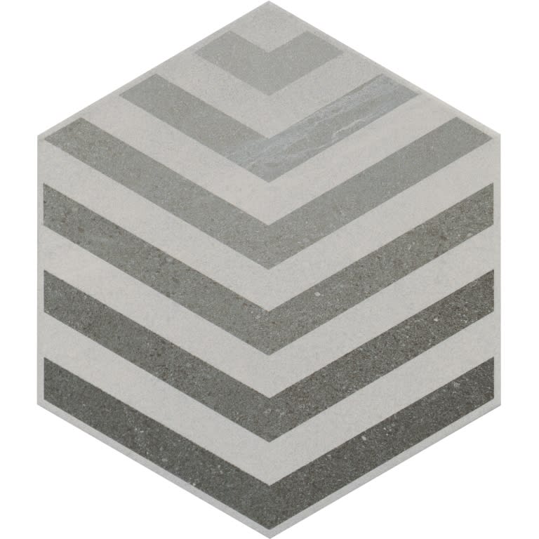 BAUHAUS HEX ARROW 9X11