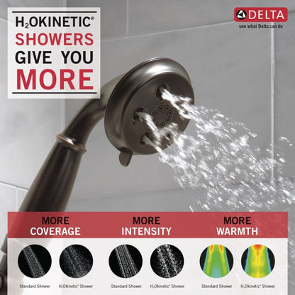 1.75 GPM Traditional Hand Shower Package with H2Okinetic Technology - Includes Hand Shower, Slide Bar, Hose, and Limited Lifetime Warranty