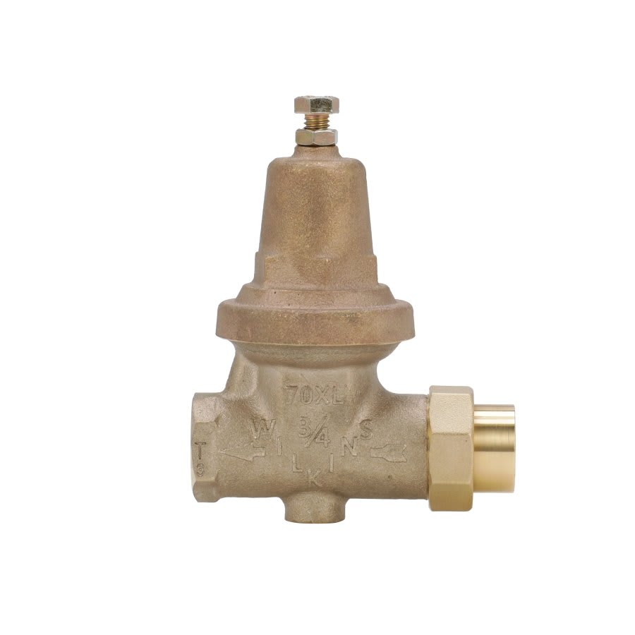 Pressure Reducing Valve, 3/4 in, FNPT, Bronze