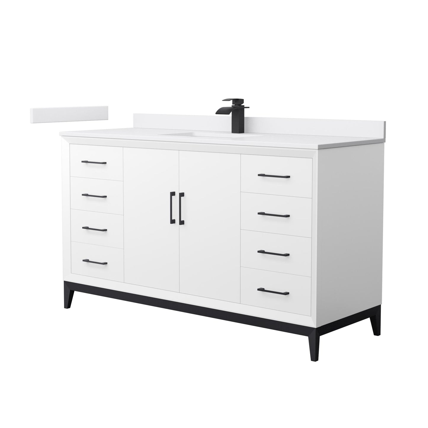 Amici Single Bathroom Vanity - 60W x 35.25H x 22D