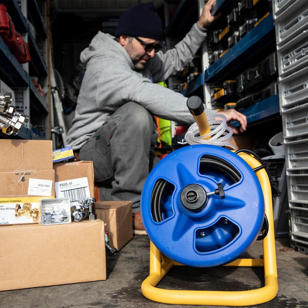 5/16 in. x 50 ft. Cable Drum Machine