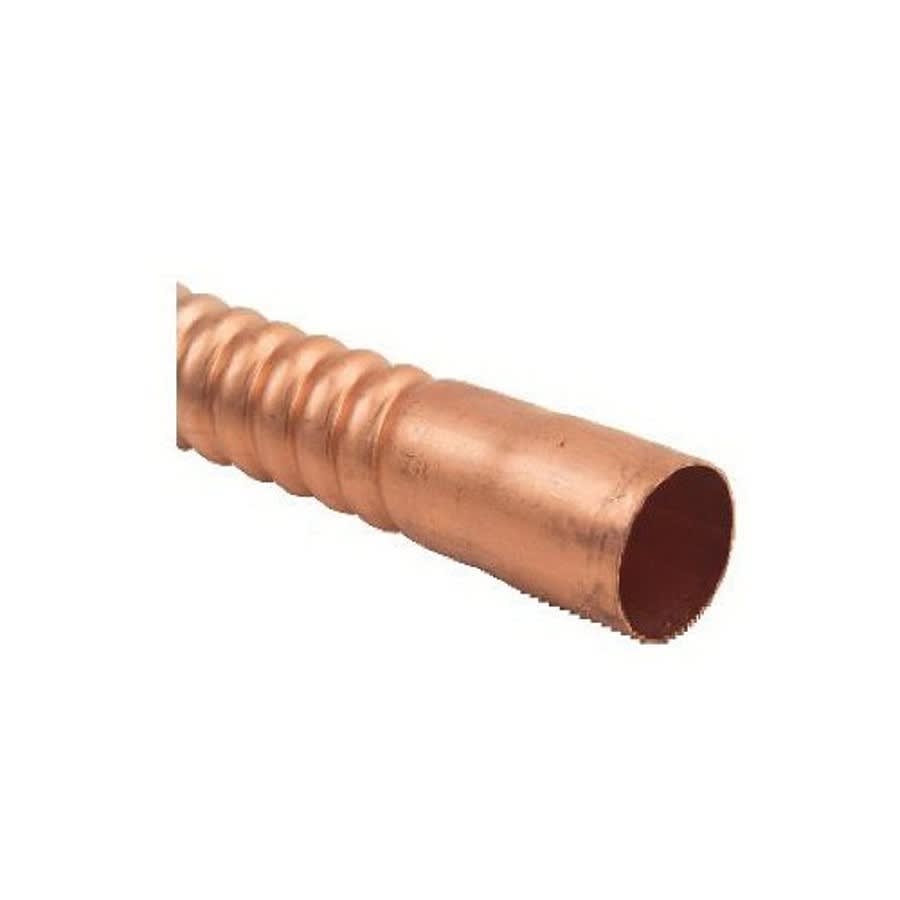 Corrugated Water Heater Flex, 3/4 in, FNPT x C, 12 in L, Copper