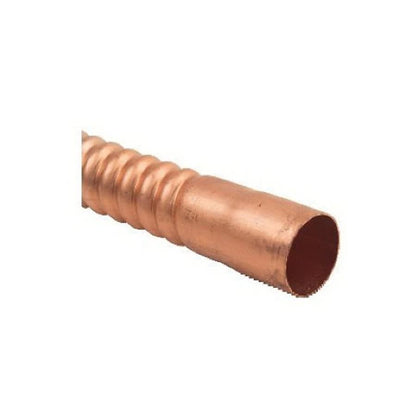 Corrugated Water Heater Flex, 3/4 in, FNPT x C, 24 in L, Copper