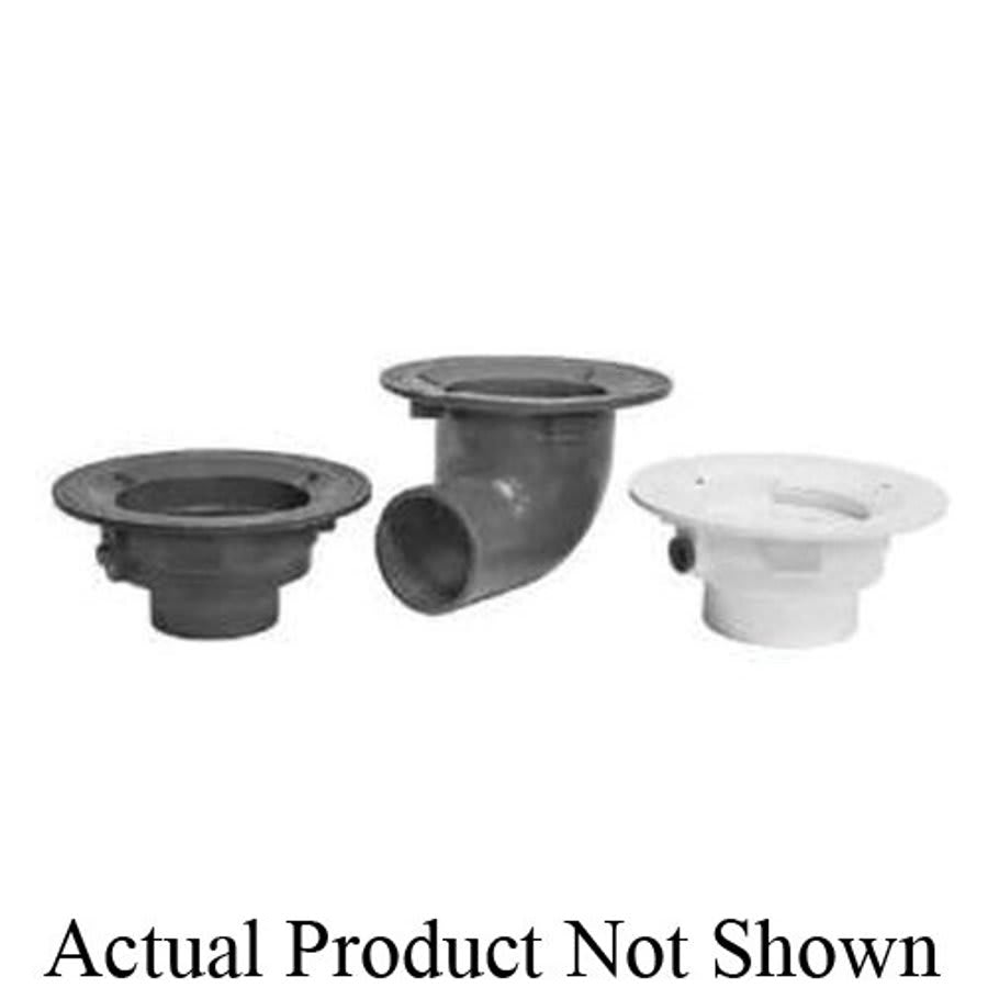 B3 Roof Drain Body, 8-1/8 in Dia, 4 in Outlet, No Hub