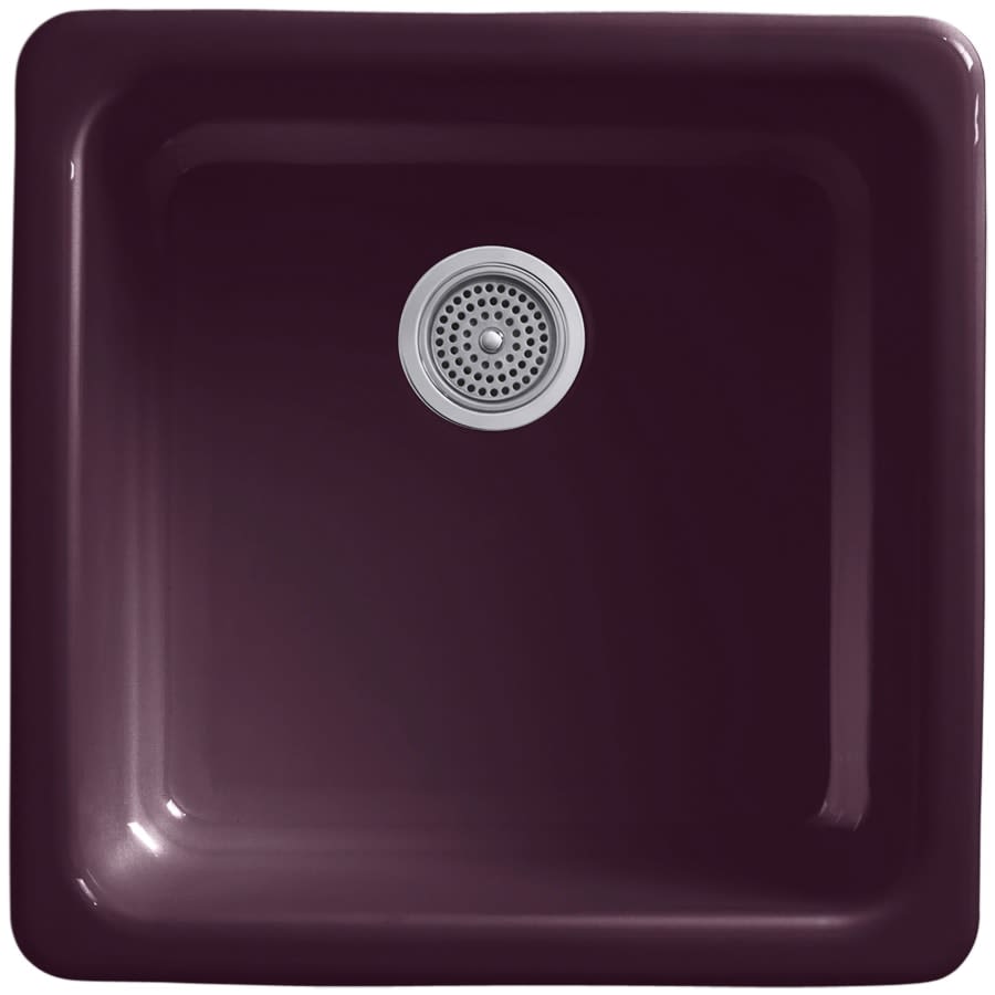 Iron/Tones 20-7/8" Undermount Single Basin Enameled Cast Iron Bar Sink