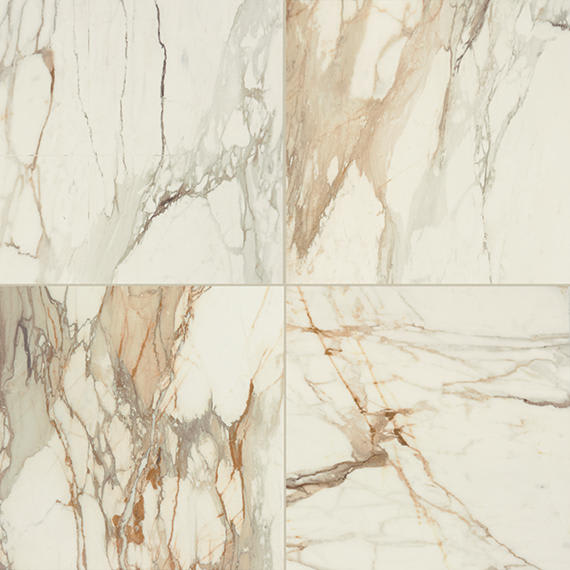 Panoramic Duet Calacatta Topaz Rectangle 12X24 Polished
