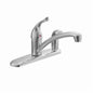Chateau® Kitchen Faucet, Deck Mount, ADA, 1 Lever Handle, 3-Hole, Polished Chrome