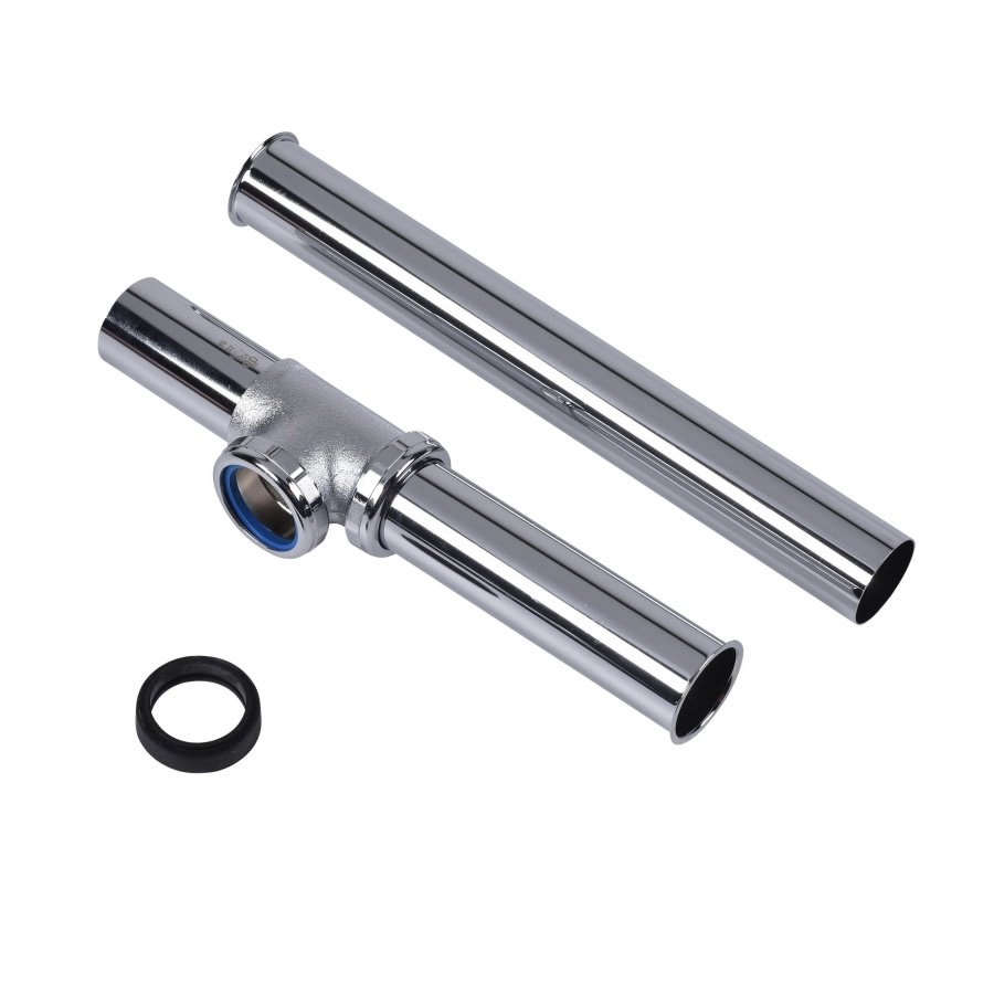 Disposer Kit, 1-1/2, 13 in L, Chrome