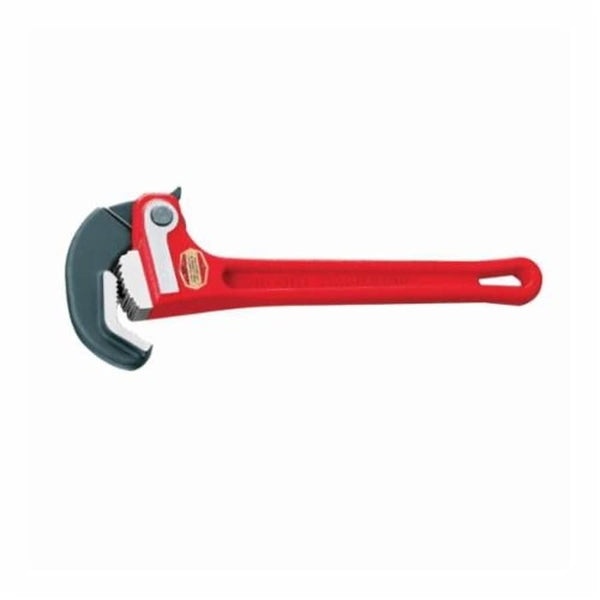 Rapidgrip® Pipe Wrench, 2 in, Spring Loaded Jaw, Cast Iron Handle