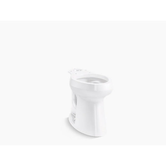 Highline® Toilet Bowl, Floor Mount, 12 in Rough, Elongated, White