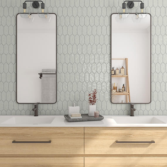 Artezen Ideal Gray Hexagon 1.5X1.5 Glossy