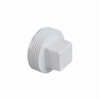 Plug, 3 in, MNPT, DWV, PVC
