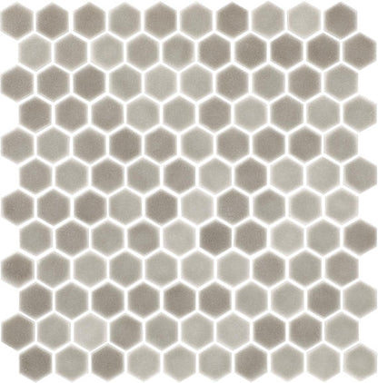 Uptown Glass Matte Frst Moka Hexagon 1X1 Matte