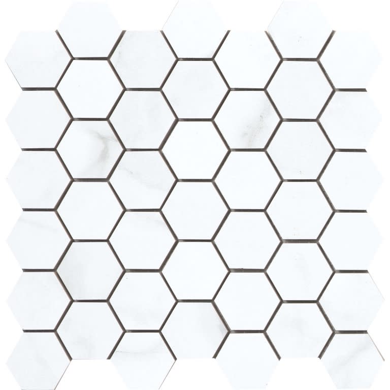 VISCONDE SILVER MT 2" HEX/MO