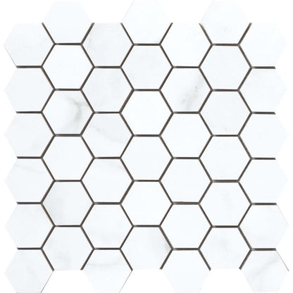 VISCONDE SILVER MT 2" HEX/MO