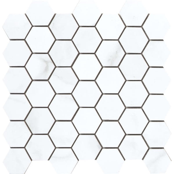 VISCONDE SILVER MT 2" HEX/MO