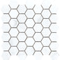 VISCONDE SILVER MT 2" HEX/MO
