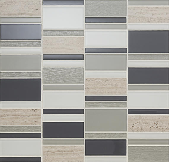 Serentina Tranquility Herringbone 5/8X2 Glossy