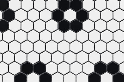 Flower White and Black