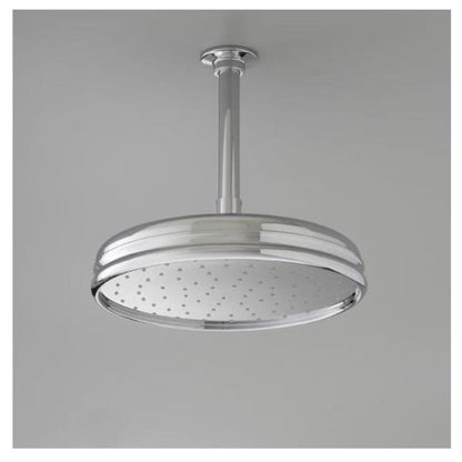 Traditional Round 10" Single Function 2.5 GPM Rainhead with MasterClean Sprayface and Katalyst Air-Induction Technology