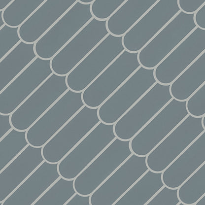 Cielo Azul Scallop Glossy