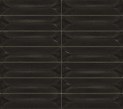 Terramater Carbone Rectangle, Wave Crest 3.5X15 Glossy