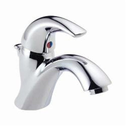 Classic Single Hole or Centerset Lavatory Faucet, ADA, 1 Handle, 1 or 3-Hole, 1.2 gpm, Chrome