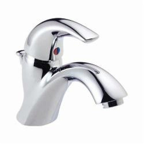 Classic Single Hole or Centerset Lavatory Faucet, ADA, 1 Handle, 1 or 3-Hole, 1.2 gpm, Chrome