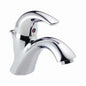 Classic Single Hole or Centerset Lavatory Faucet, ADA, 1 Handle, 1 or 3-Hole, 1.2 gpm, Chrome