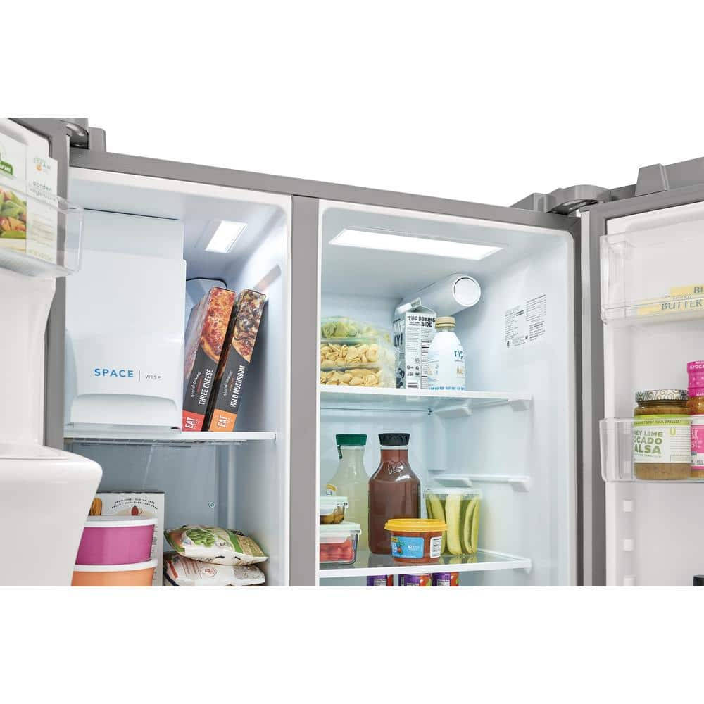 Frigidaire 22.3 Cu. Ft. 36" Counter Depth Side By Side Refrigerator