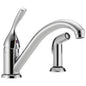 Classic Kitchen Faucet, Deck Mount, ADA, 1 Lever Handle, 2-Hole, Chrome