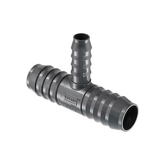 Tee, 3/4 x 1/2 in, Insert, PVC