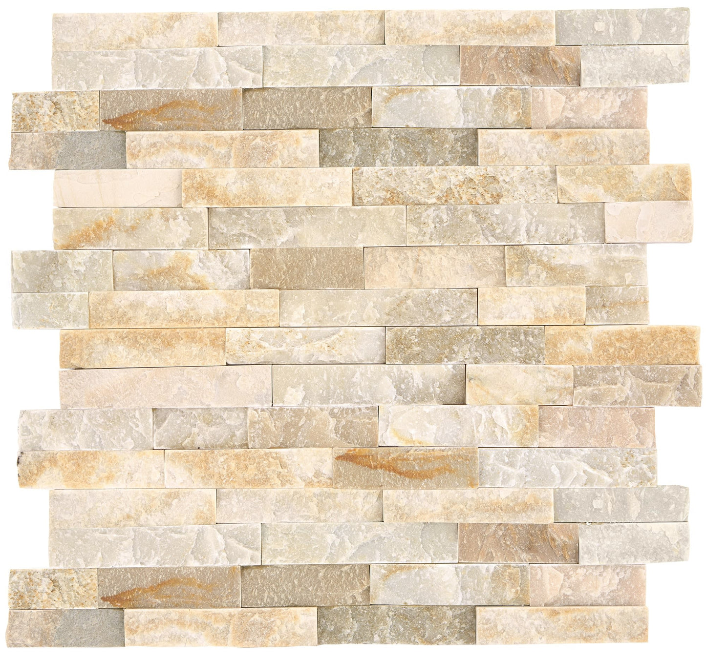 Stacked Stone Golden Sun Stacked, Natural Cleft 6X24