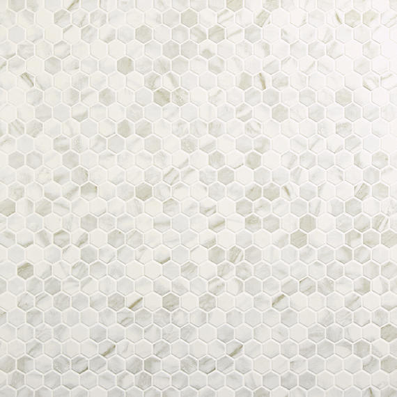 Perpetuo Brilliant White Hexagon 1.5X1.5 Matte