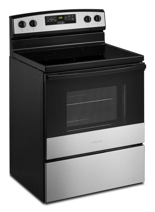 Amana 30" Free-Standing Electric Smooth Top Range