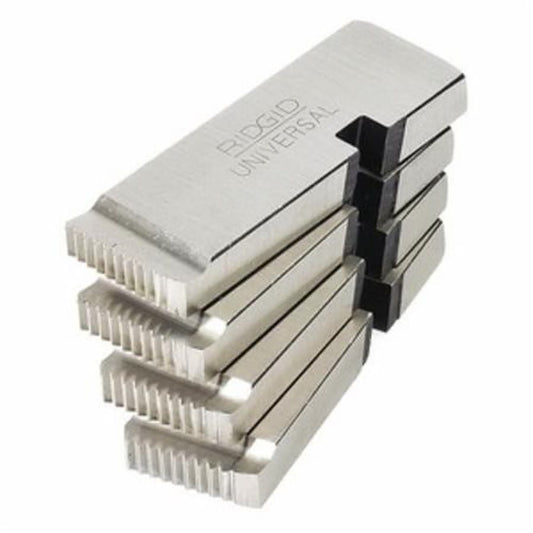 Pipe Die, 1/4 in, Conduit/Pipe, 1/4-3/8-18 NPT Thread, Right Hand Thread, 4 Pieces