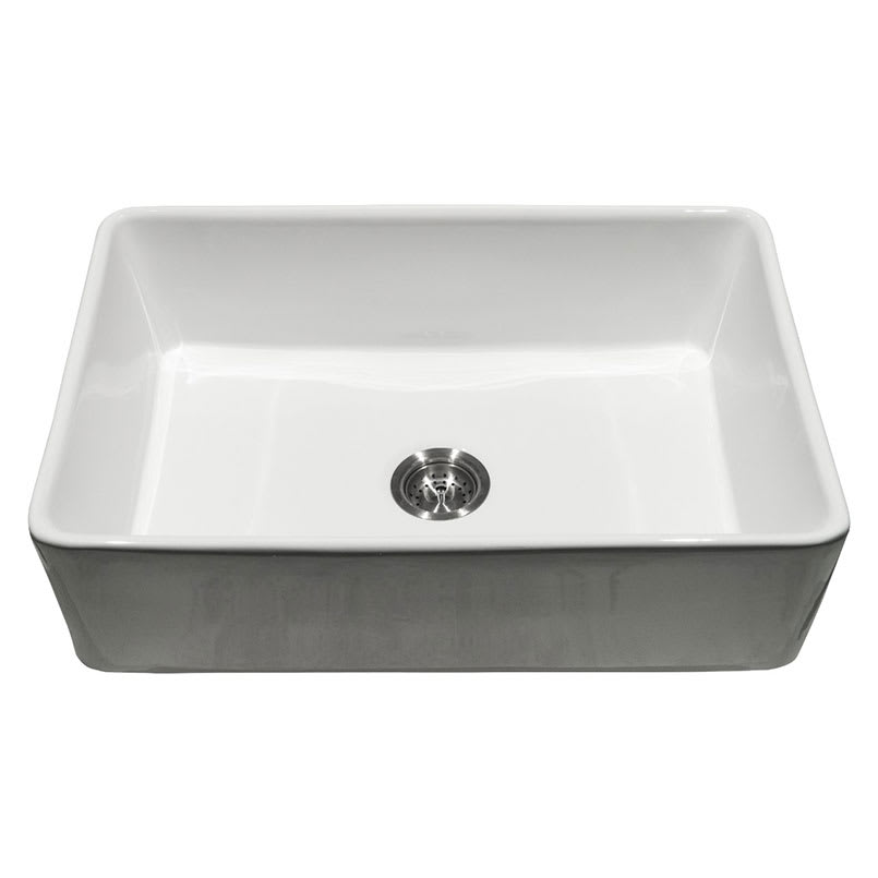 Fireclay Farmhouse White Single Bowl-3020