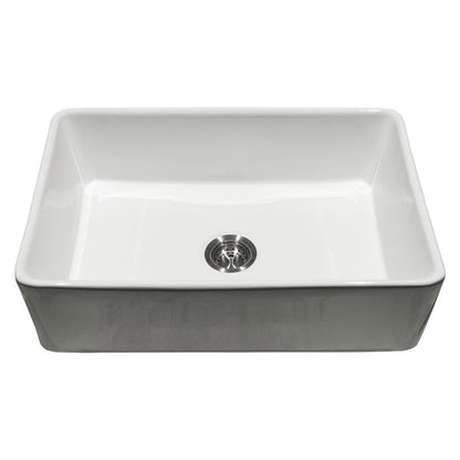 Fireclay Farmhouse White Single Bowl-3020