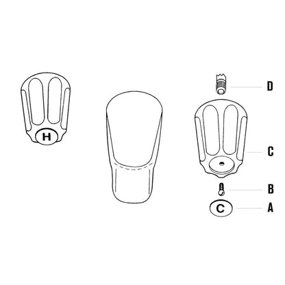 Danco Pair of Handles for Price Pfister