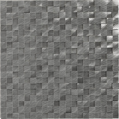 Structure Gunmetal Brick 1/2X1 Satin