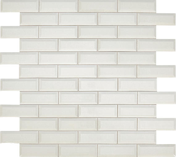 Revalia Remix Centennial White Brick 2X6 Glossy