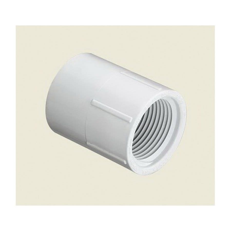 Female Adapter, 5 in, Socket x FNPT, SCH 40/STD, PVC