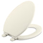 Ridgewood Elongated Molded Wood Toilet Seat with Quiet-Closeâ¢