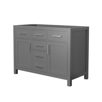 Beckett Double Bathroom Vanity - 47.25W x 34.25H x 21.5D