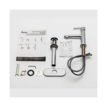 Parma® Single Hole Lavatory Faucet, ADA, 1 Handle, 1-Hole, 1.2 gpm, Polished Chrome